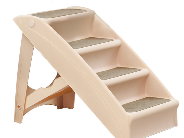 PaWz Pet Ramp Indoor Dog Steps Stair Brown-1864184496274935808