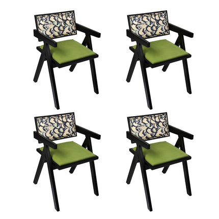 Levede Dining Chair Retro Backrest Chair x4-2006732735091183616