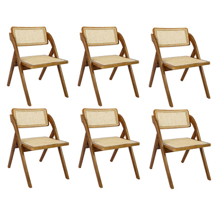 Levede 6X Foldable Rattan Dining Chairs-2006732727046508544