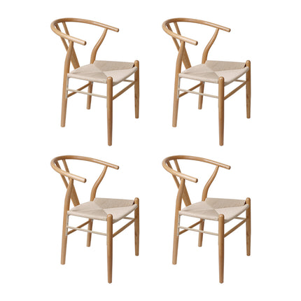 Levede 4x Dining Chairs Wooden Hans-2006732745992179712