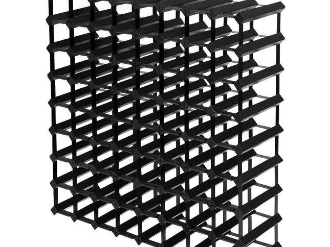 Artiss Wine Rack 72 Bottle Black