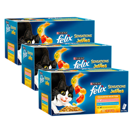 Felix Sensation Jellies Favourites Selection 36x85g x3-2017004933370482688