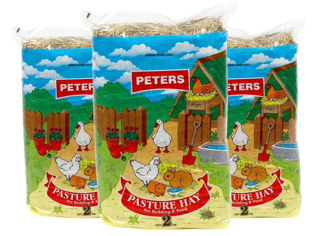 Peters Bedding Hay 2Kg x3-2029334131191713792