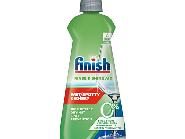 Finish 0% Dishwasher Rinse Aid 400ml-2029334112753553408