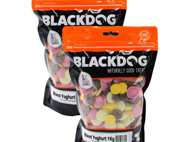 Blackdog Mixed Yoghurt Drops 1kg x 2pk-2006732753369960450