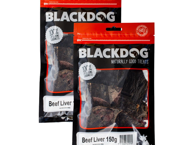 Blackdog Beef Liver 150g x 2pk-2006732748718477314