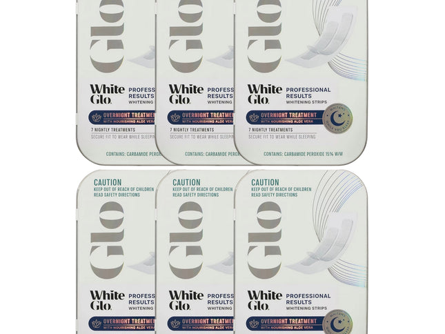 WhiteGlo Overnight Treatment Strips x6-2017004957835857920