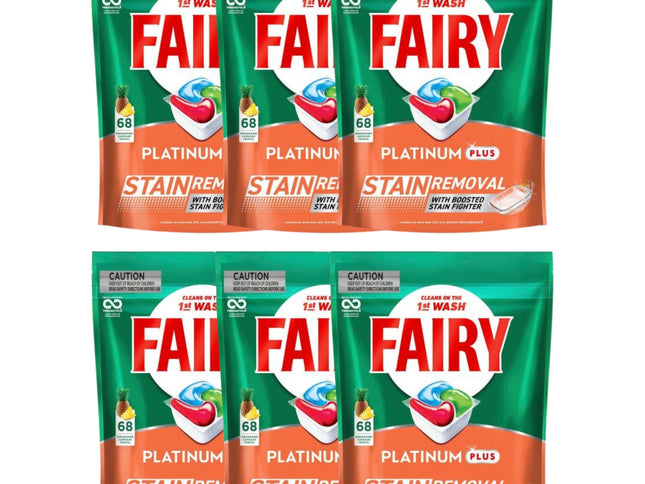 Fairy Platinum Plus x 408 Tropical Dishwasher Tablets-2029334109196783616