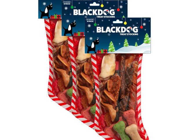 3x Blackdog 15pc Christmas Stocking-2018816618301362178