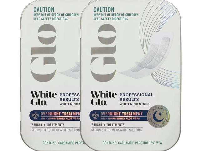 WhiteGlo Overnight Treatment Strips x2-2017004957290598400