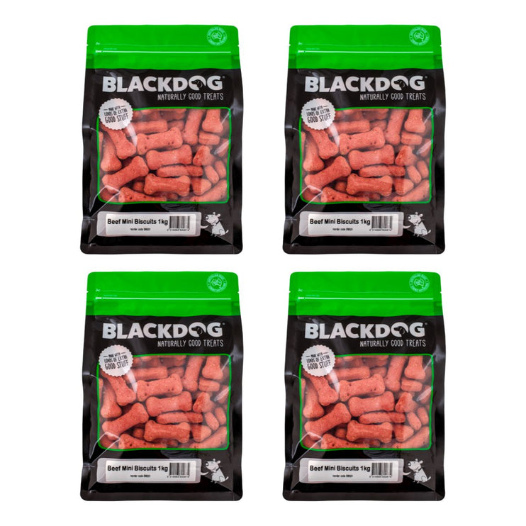 Blackdog Mini Beef Biscuits 1kg x 4pk-2006732754133323778