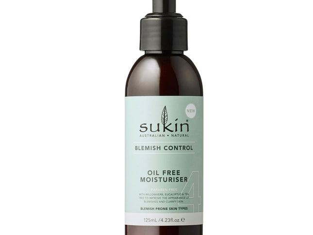 Sukin Blemish Oil Free Moisturiser 125ml-2017004955512213504