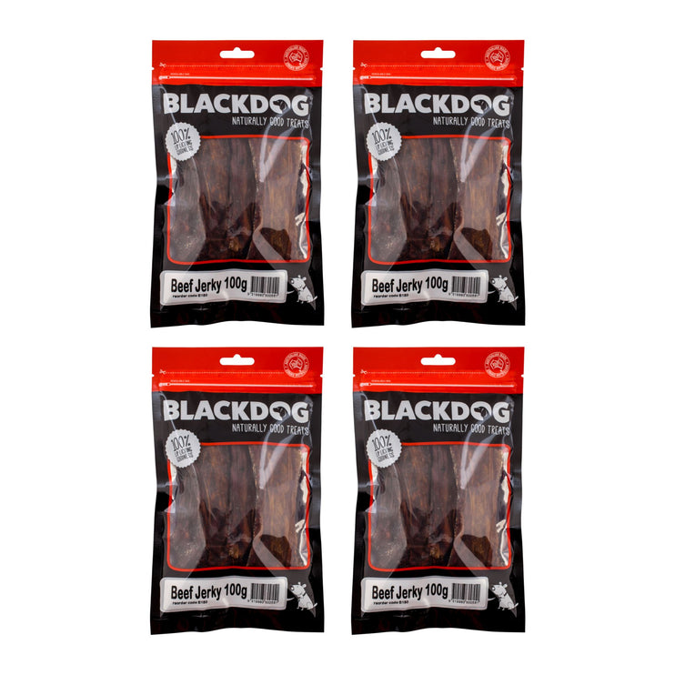 Blackdog Beef Jerky 100g x 4pk-2029387313854943233