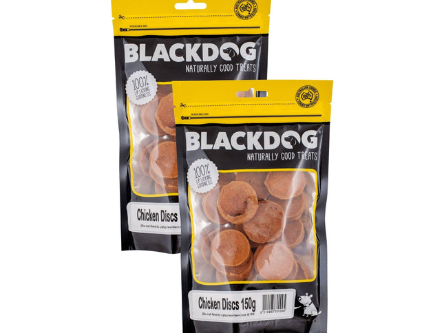 Blackdog Chicken Discs 150g x 2pk-2029387314379231232