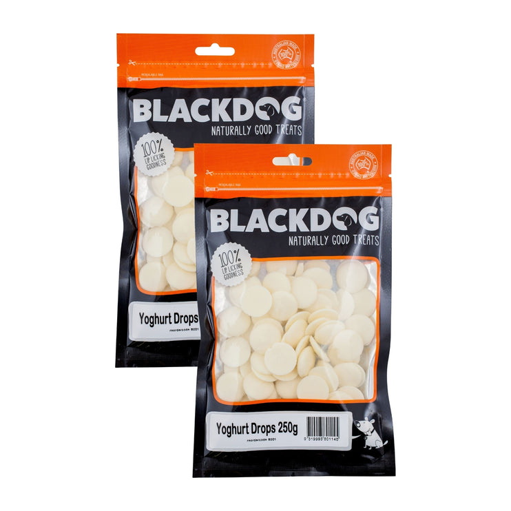Blackdog Yoghurt Drops 250g x 2pk-2029387315994038272