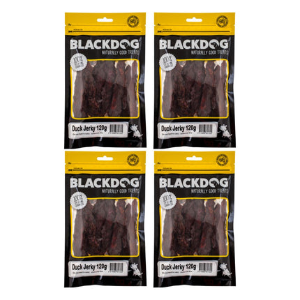 Blackdog Dog Treats Duck Jerkey 120g x4-2006732774580555776