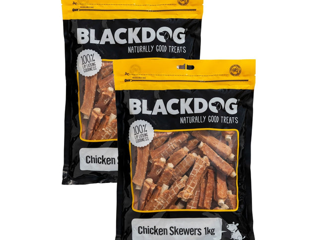 Blackdog Chicken Skewers 1kg x 2pk-2006733398114177024