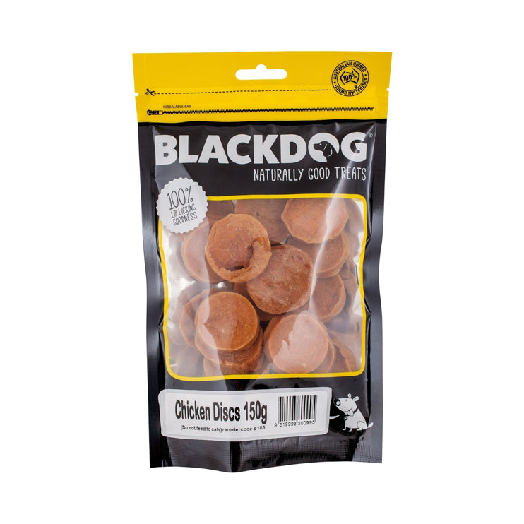 Blackdog Chicken Discs 150g-2029387314161127424