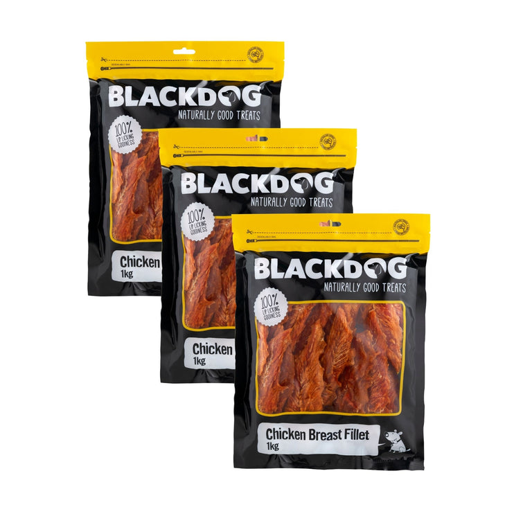 Blackdog Chicken Breast Fillets 1kg x 3pk-2018816825319624704