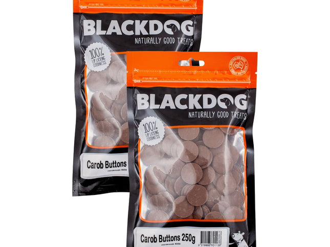 Blackdog Carob Drops 250g x 2pk-2018816612211232769