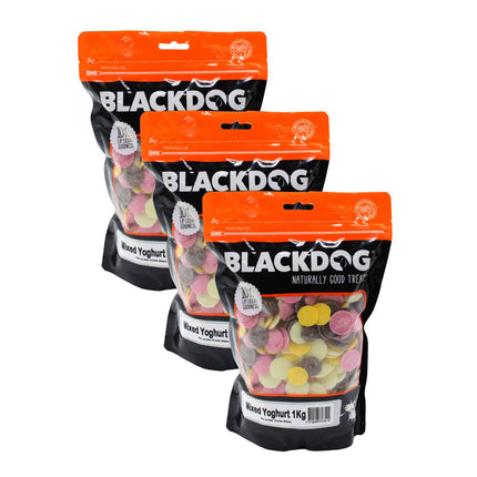 Blackdog Mixed Yoghurt Drops 1kg x 3pk-2006732753525149696
