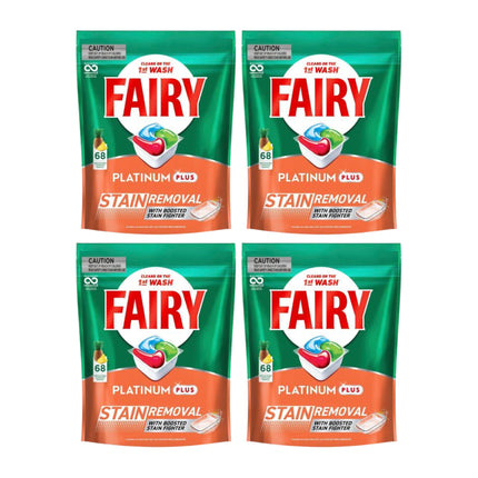 Fairy Platinum Plus x 272 Tropical Dishwasher Tablets-2029334108890599424