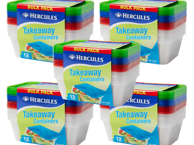 Hercules Takeaway Food Containers 12pk x 750ml x5-2050056823301607424