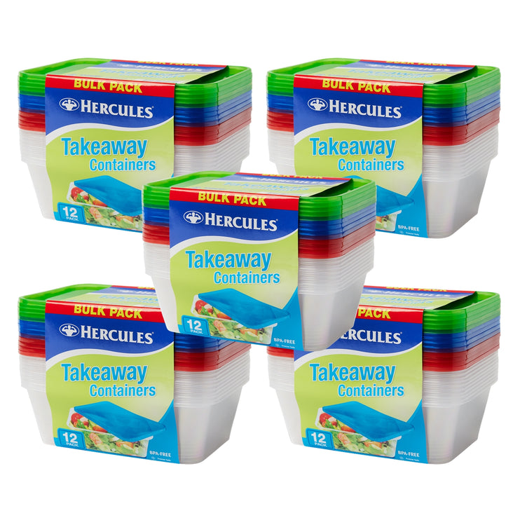 Hercules Takeaway Food Containers 12pk x 750ml x5-2050056823301607424