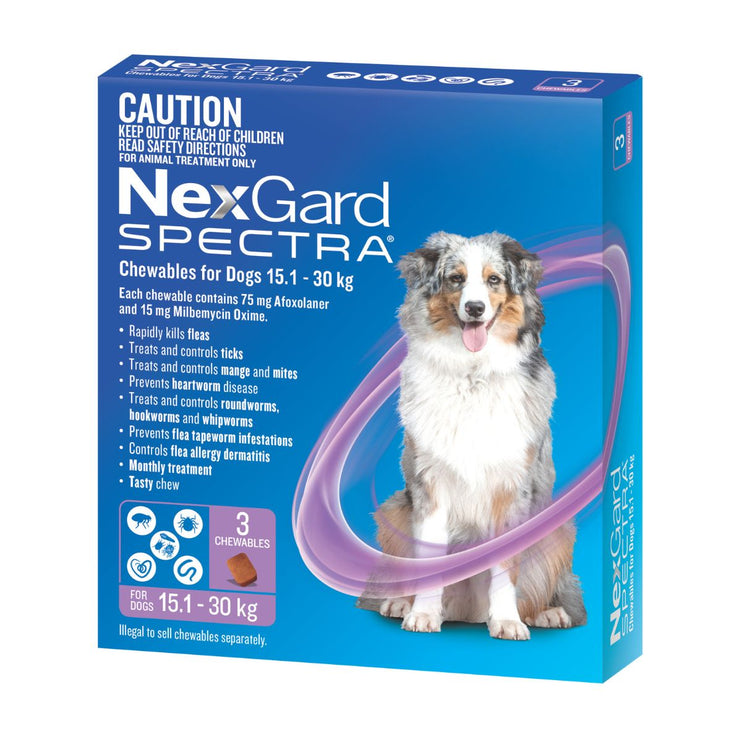 NexGard Spectra Dogs 15.1-30kg 3pk-2006732764795244546