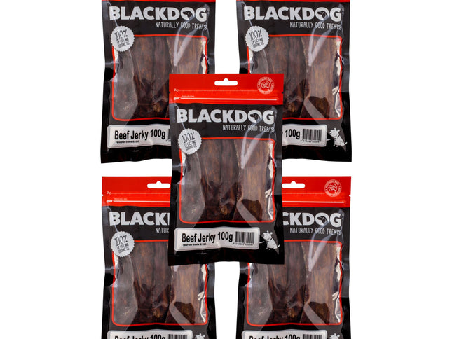 Blackdog Beef Jerky 100g x 5pk-2029387314005938177