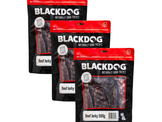 Blackdog Beef Jerky 500g x 3pk-2029387312277884929