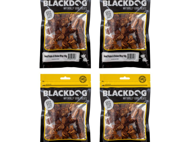 Blackdog Sweet Potato & Chicken 150g x 4pk-2018816620960550914