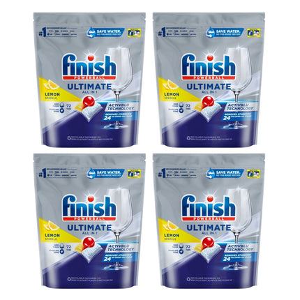 Finish Ultimate All in 1 x 288 Lemon Sparkle Dishwashing Tablets-2029334109859483648