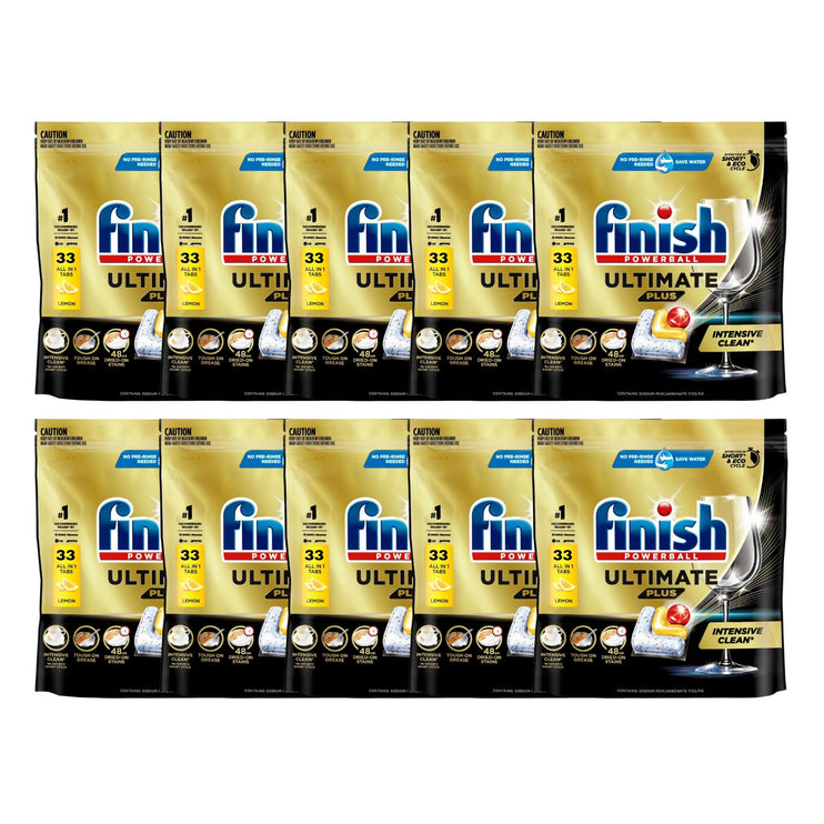 Finish Ultimate Plus x 330 Lemon Dishwasher Tablets-2029334113470779392