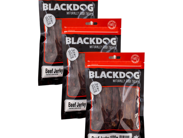 Blackdog Beef Jerky 100g x 3pk-2029387313666199552