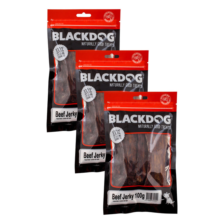 Blackdog Beef Jerky 100g x 3pk-2029387313666199552