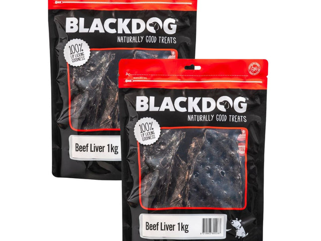 Blackdog Beef Liver 1kg x2-2006732773339041794