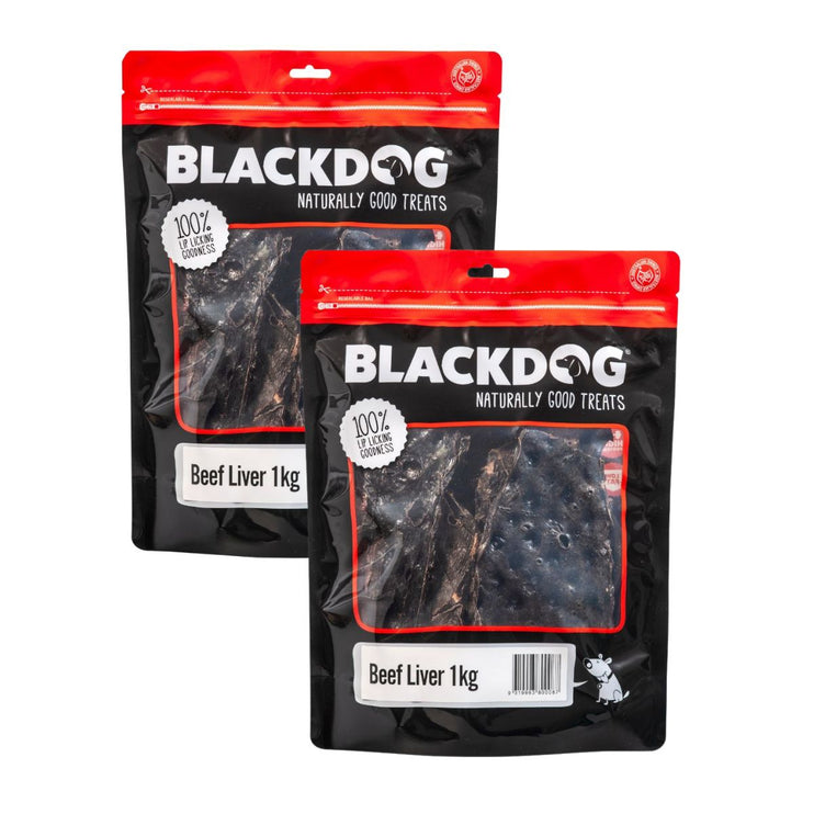 Blackdog Beef Liver 1kg x2-2006732773339041794