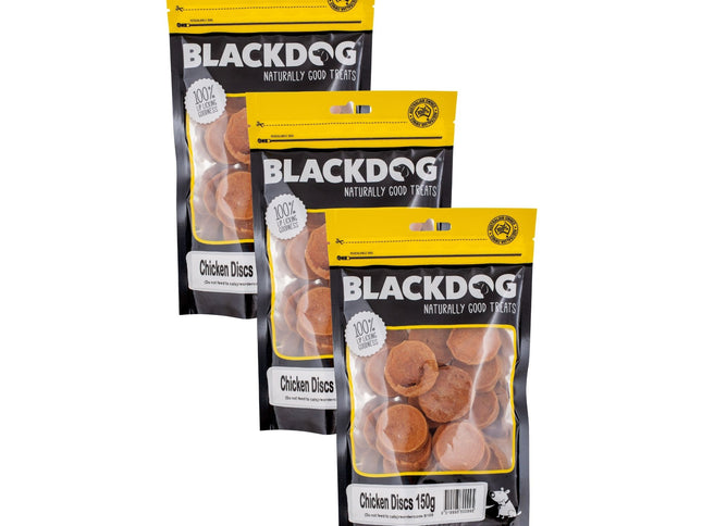 Blackdog Chicken Discs 150g x 3pk-2029387314677026817