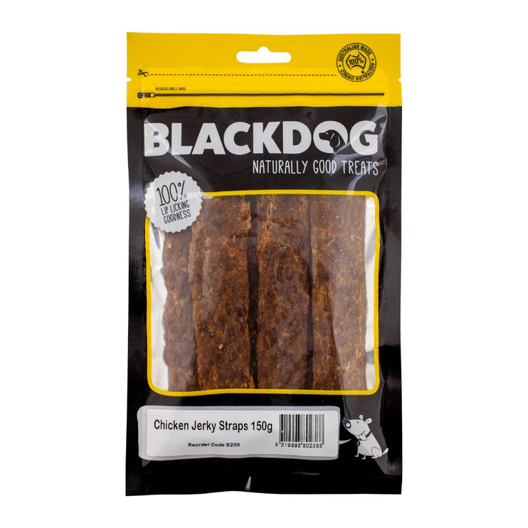 Blackdog Chicken Jerky Straps 150g-2006732749658001410