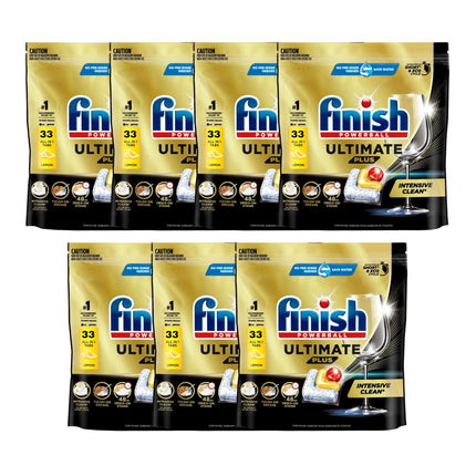 Finish Ultimate Plus x 231 Lemon Dishwasher Tablets-2029334114653573120