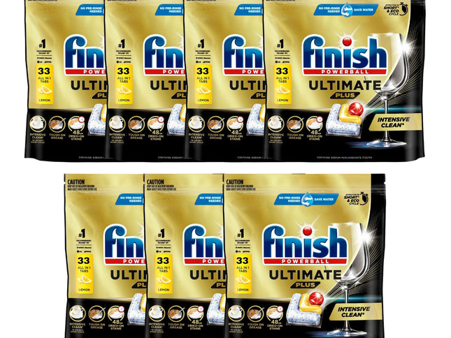 Finish Ultimate Plus x 231 Lemon Dishwasher Tablets-2029334114653573120