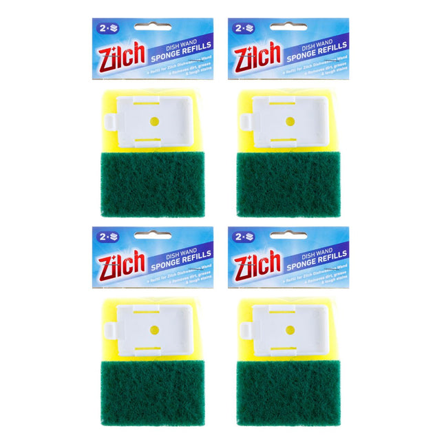 4x Zilch Dishwashing Wand Refill 2pk-1973193607934513154