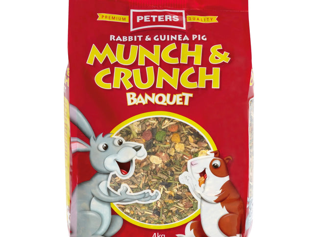 Peters Rabbit & Guinea Pig Munch & Crunch 4Kg-2029334131355291648