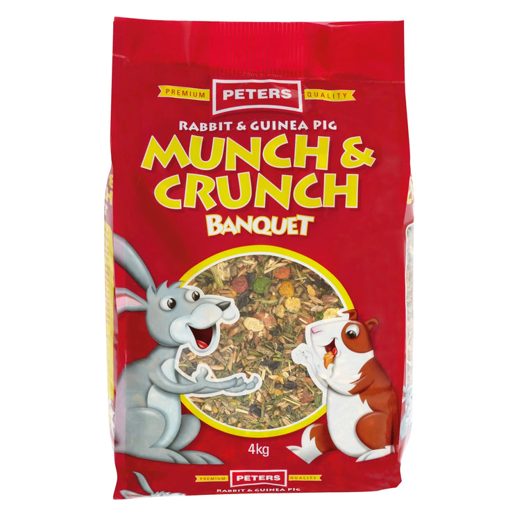 Peters Rabbit & Guinea Pig Munch & Crunch 4Kg-2029334131355291648