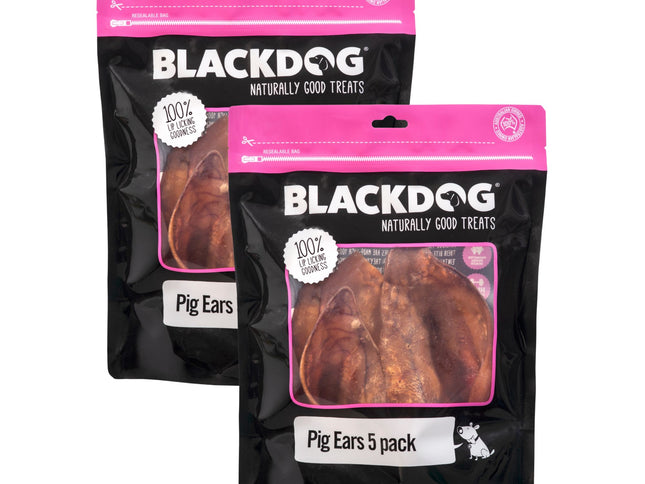 Blackdog Pig Ears 5 Pack x 2pk-2018816638744399873