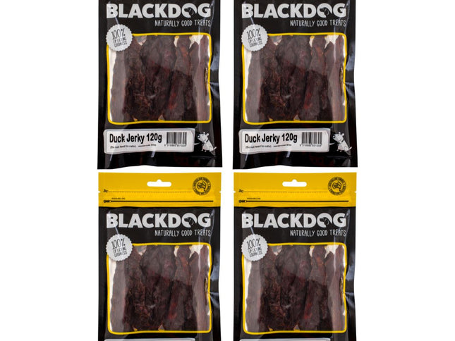 Blackdog Dog Treats Duck Jerkey 120g x4-2006732774580555778