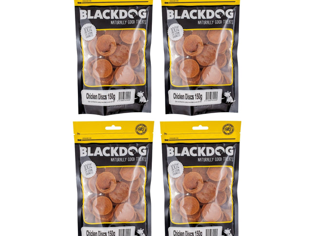 Blackdog Chicken Discs 150g x 4pk-2029387314869964800