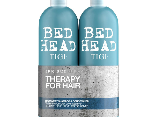 Tigi Bed Head Recovery Shampoo 750ml & Conditioner 750ml Bundle-2029334137353146368