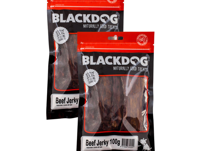 Blackdog Beef Jerky 100g x 2pk-2029387313443901441